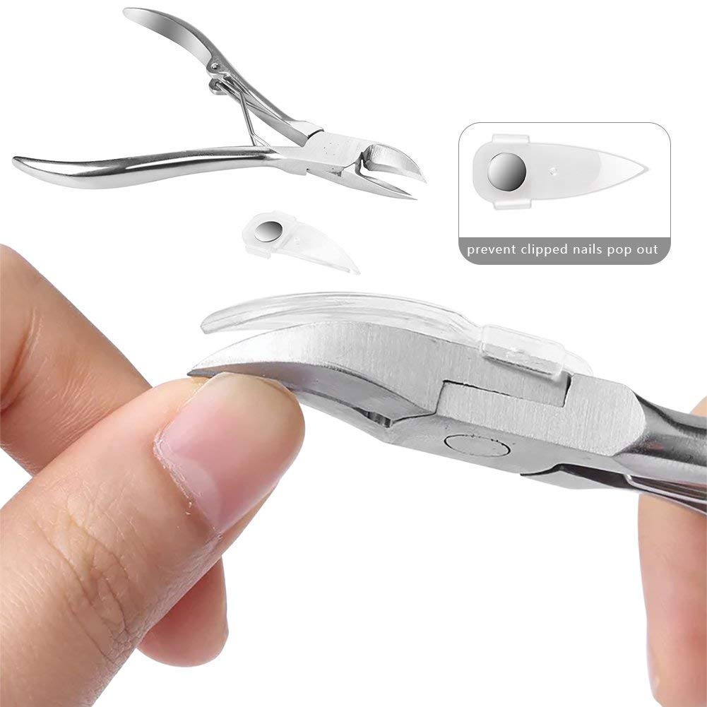 JTIEO Toenail Clippers 12-Piece Nail Treatment Foot Tool, Ingrown Toenail Removal Correction Clippers, Surgery Grade Nail File Lifter, Professional Pedicure Tool.
