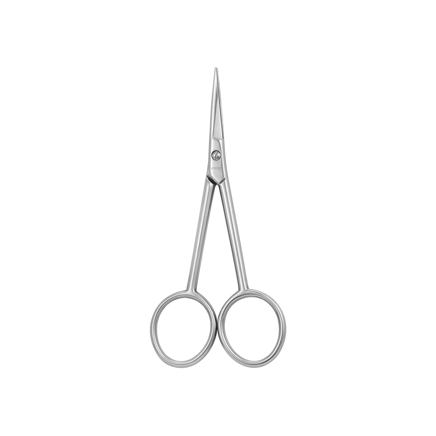 LIVINGO Premium Cuticle Scissors, 4 Inch Small Nail Scissors with Sharp Straight Blade Stainless Steel Manicure Scissors for Men & Women Trimming Nails, Beard, Eyelashes and Eyebrow