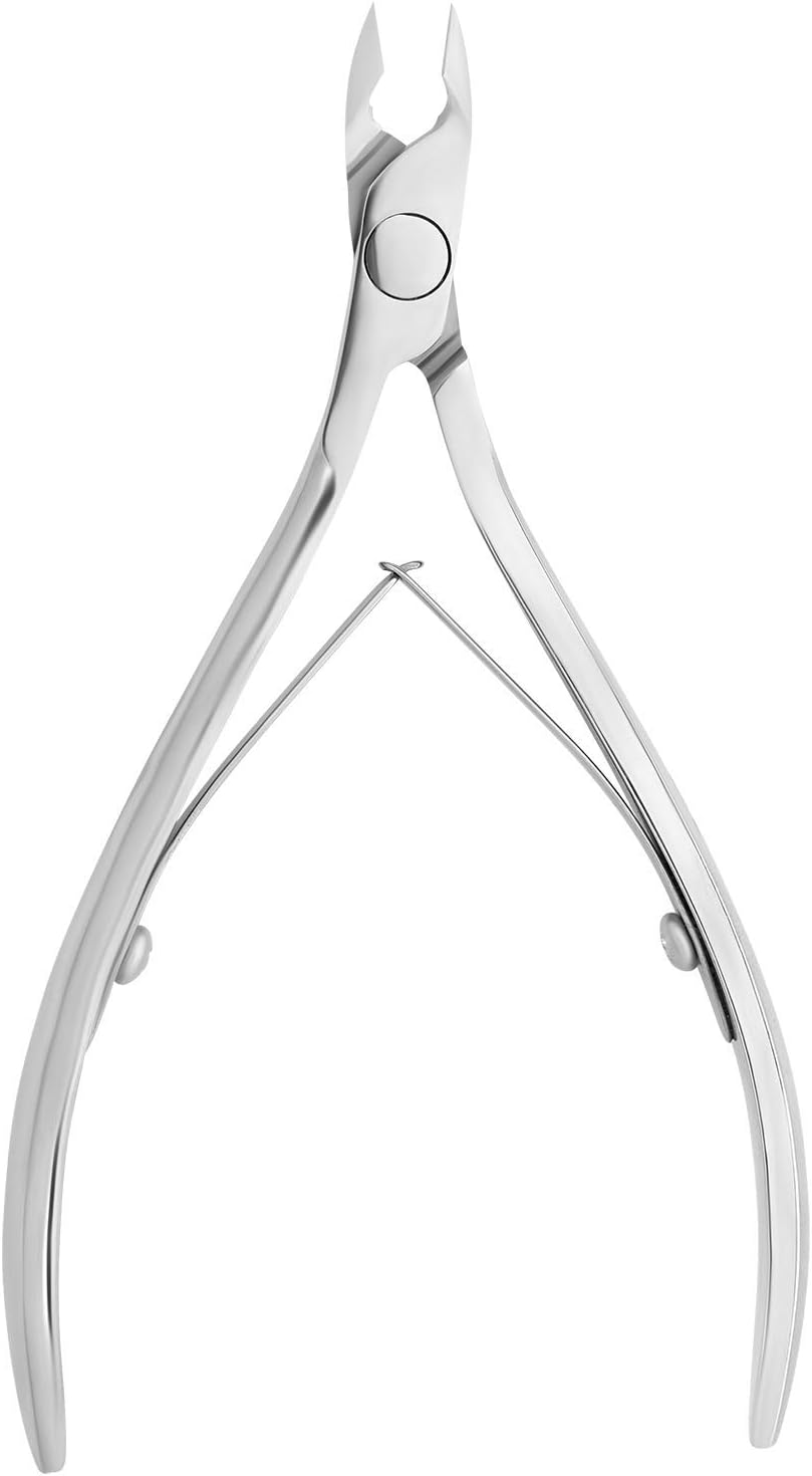 STALEKS PRO Expert 80 6mm Professional Cuticle Nippers – Stainless Steel Skin Nippers for Manicure