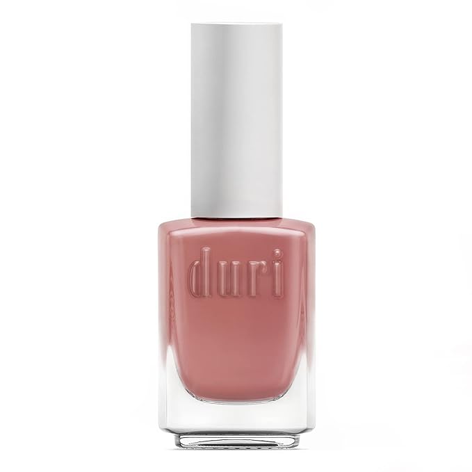 duri Nail Polish, 697 Forces of The City, Pastel Light Orange, Full Coverage, Glossy Finish, 0.45 Fl Oz