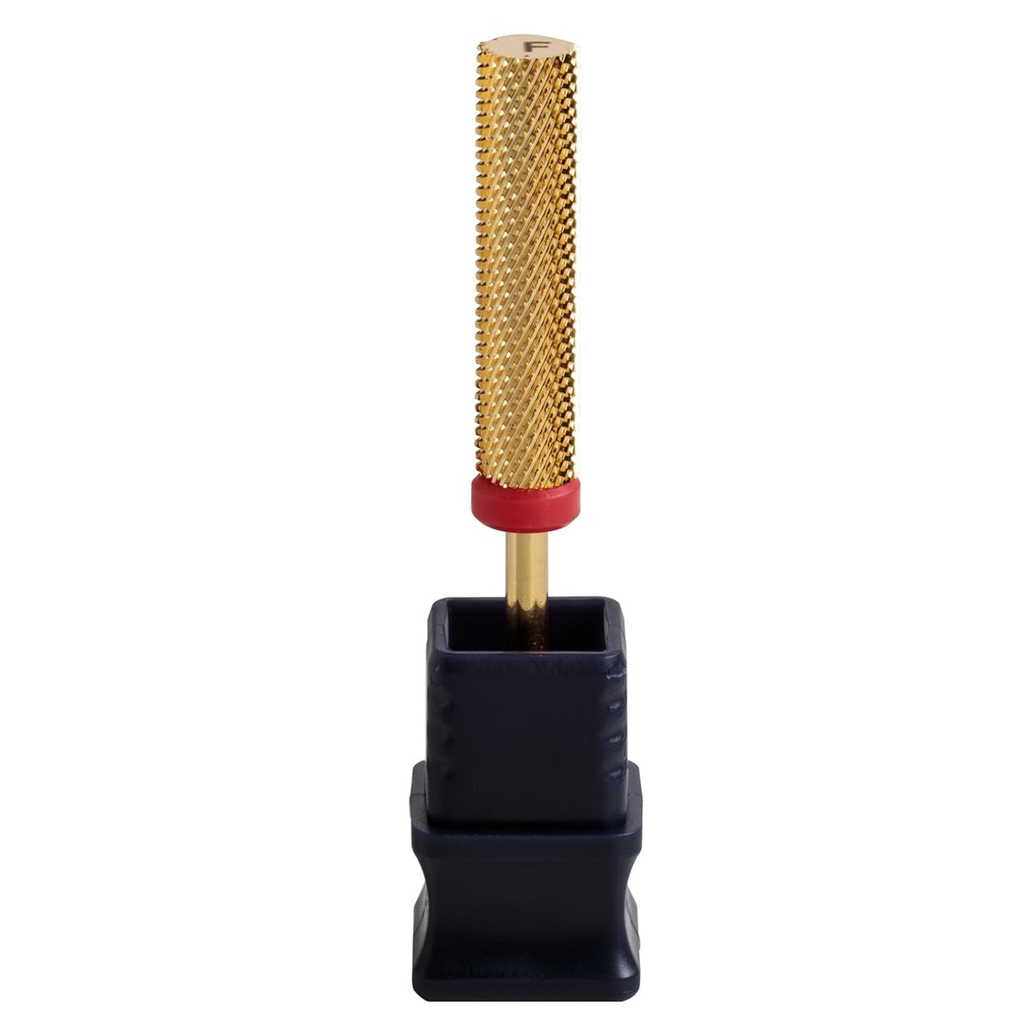 Super Long Nail Drill Bits, 24mm Gold Flat Top Barrel Carbide Nail Bit, 3/32" Two-way Rotate Drill Bits for Nails, Electric Drill Accessories, Remove Acrylic Nail Art Gel, F