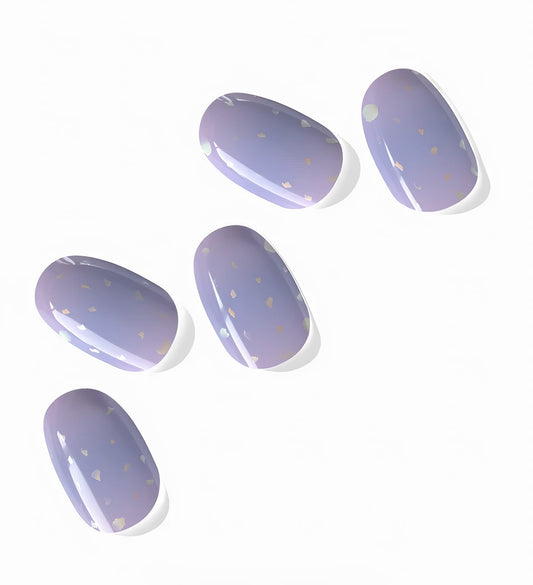 NOVA, Female Founded, Semi Cured Gel Nail Strips (Nova) - The 10 Minute Manicure. Salon-Quality, Works with Any Nail Lamp, Easy to Apply & Remove - Incl. Nail File & Wooden Stick (Nova)