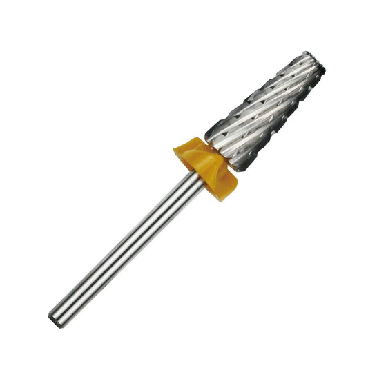 C & I 5 in 1 Nail Drill Bit, Cross & Slim Edition, Professional Nail Drills for Electric Manicure Drill Machine (Double Coarse -XXC)