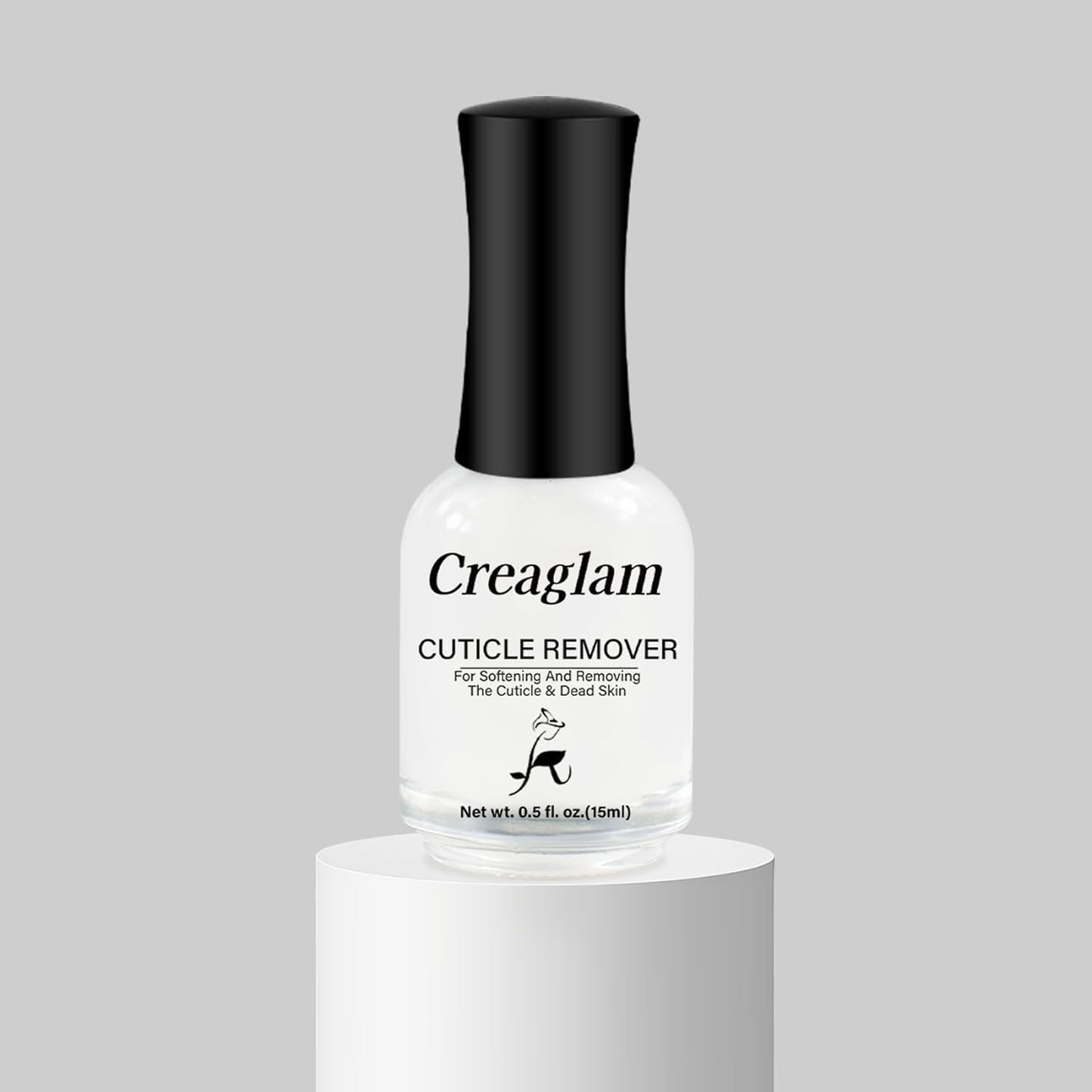 Cuticle Remover Liquid, Instant Cuticle Softener for Dry Damaged Nails - No Tool No Soaking Required, Moisturizing & Repair Formula, 0.5 Fl Oz