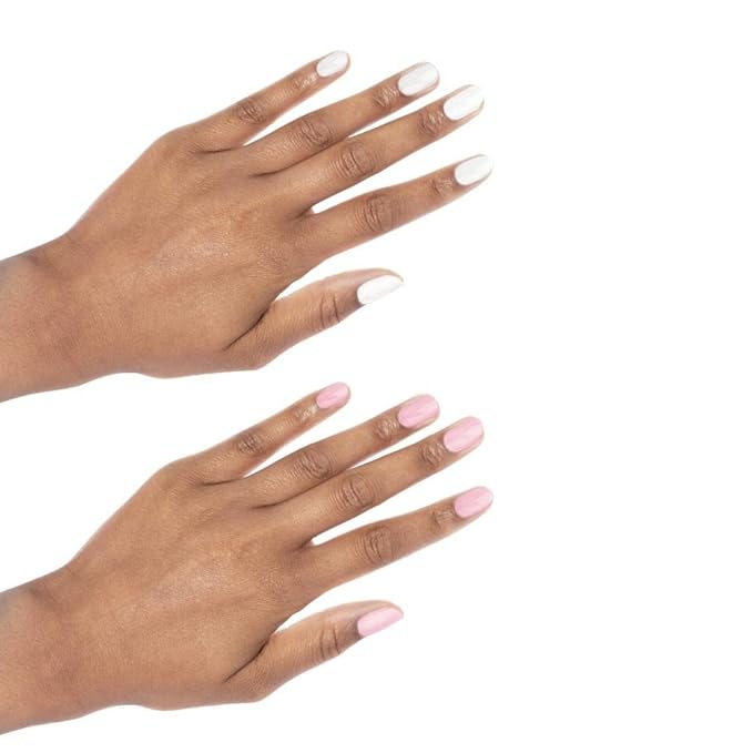 duri Nail Polish, GBD-105 Basic Beauty, French Manicure Classic 3 Piece Set, Tip, Base and Top Coat, Semi Sheer 309 Iced Roses, Quick Drying, Long Lasting, Easy at Home Application Cosmetics