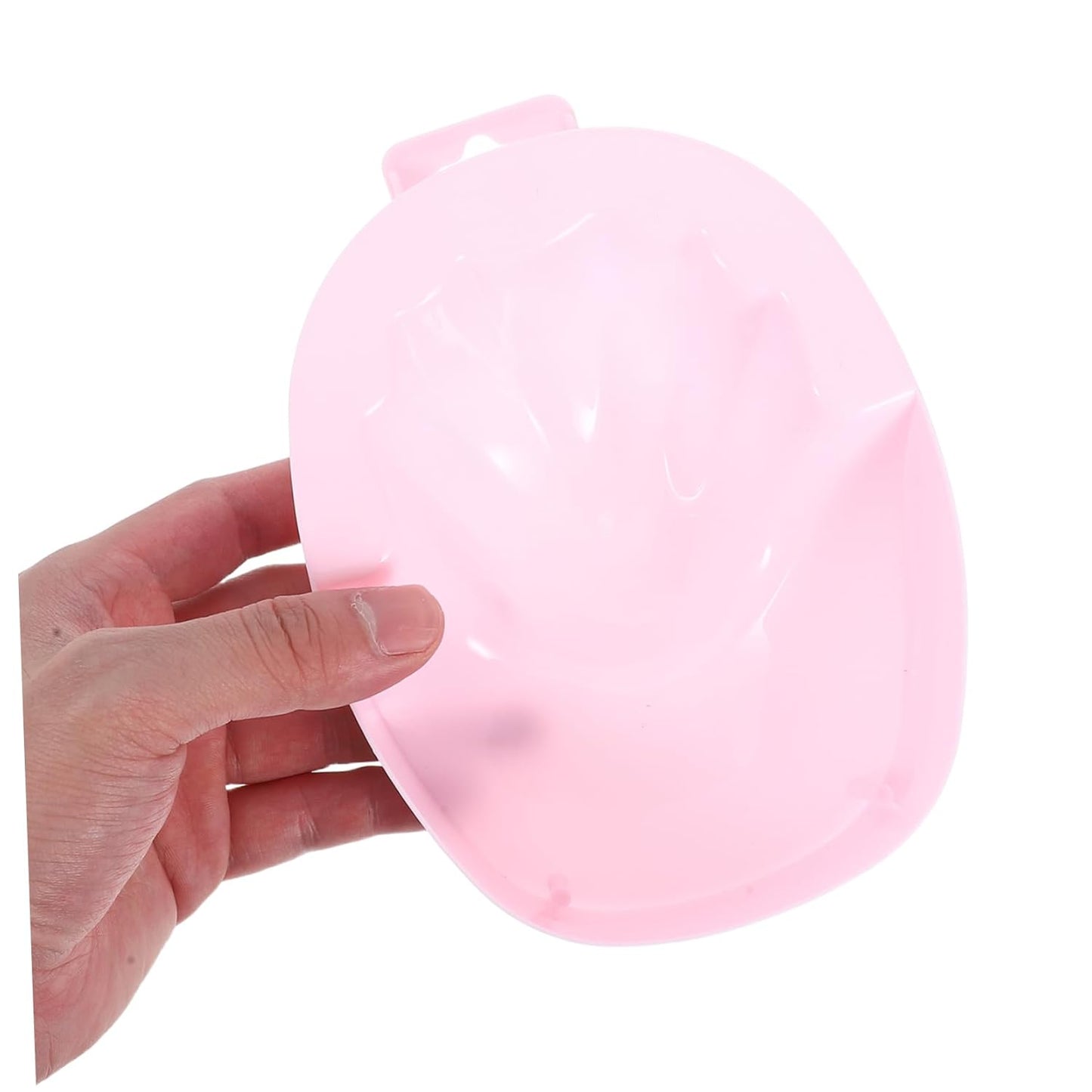 1pc Rectangular Soaking Bowl for Nail Care Pink Single-layer Manicure Tool for Easy Cuticle Treatment and False Nail Removal Home and Salon Use