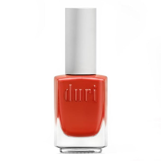 duri Nail Polish, 682 Goji Berries Éclair, Vibrant Orange Color, Full Coverage, Glossy Finish, 0.45 Fl Oz