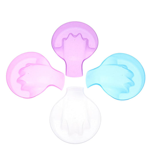4pcs Nail Soaking Bowls for Manicure Random Colors Nail Art Tool for Salon Use and Cuticle Care
