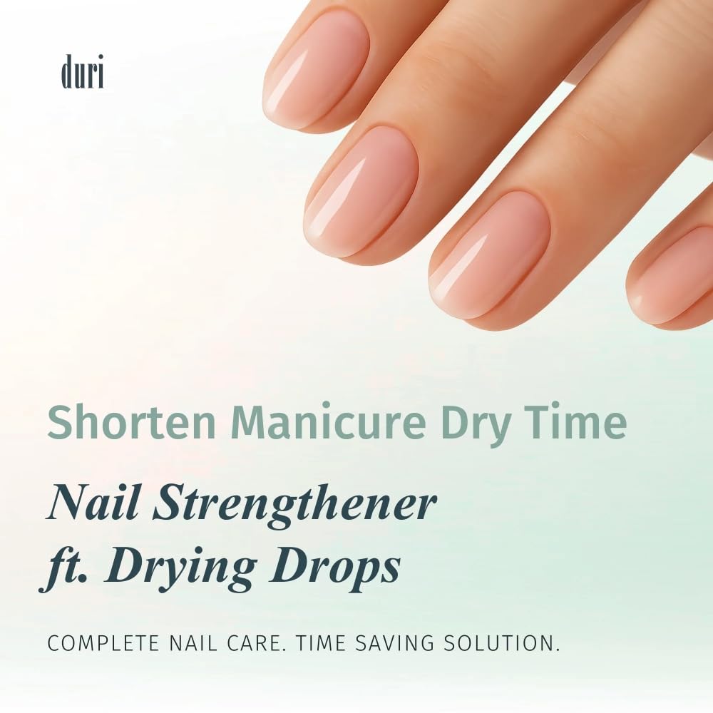 duri Rejuvacote 1 Nail Growth System and duri Drop'n Go Polish Drying Drops Combo