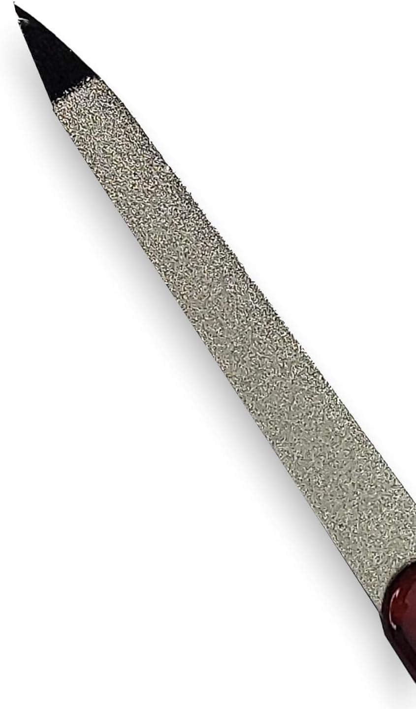 La Cross 5" Professional Sapphire Nail File – Dual Grit 1000/12000 – Perfect for Shaping & Polishing – Durable & Gentle on Nails – Salon Quality for Home Use