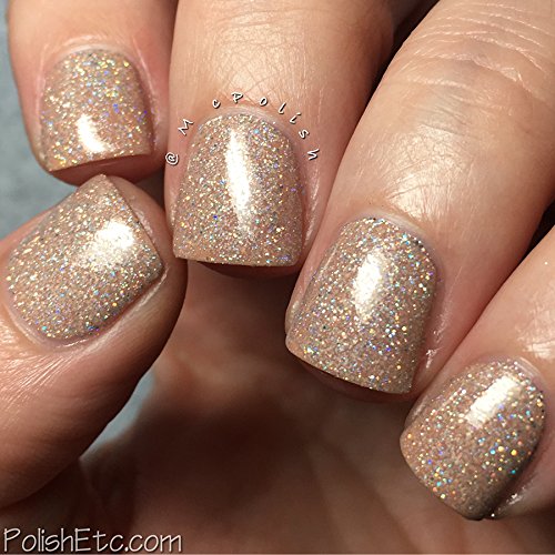 KBShimmer A Hint Of Manila Nail Polish 0.5 oz Full Sized Bottle