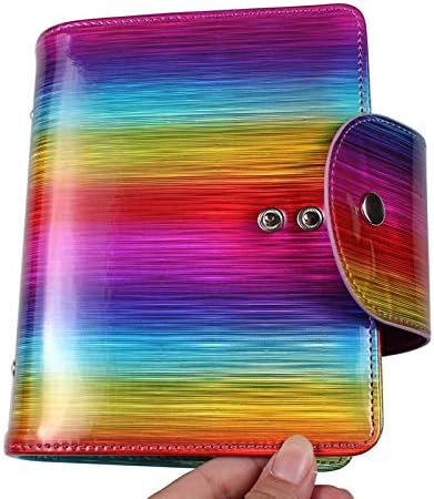 20 Slots Image Stamper Plate Collection Nail Art Stamp Plate Stamping Plates Cases Stamp Nail Template Organzier for Large Size 9.5X14.5CM Nail Art Plates (Rainbow)