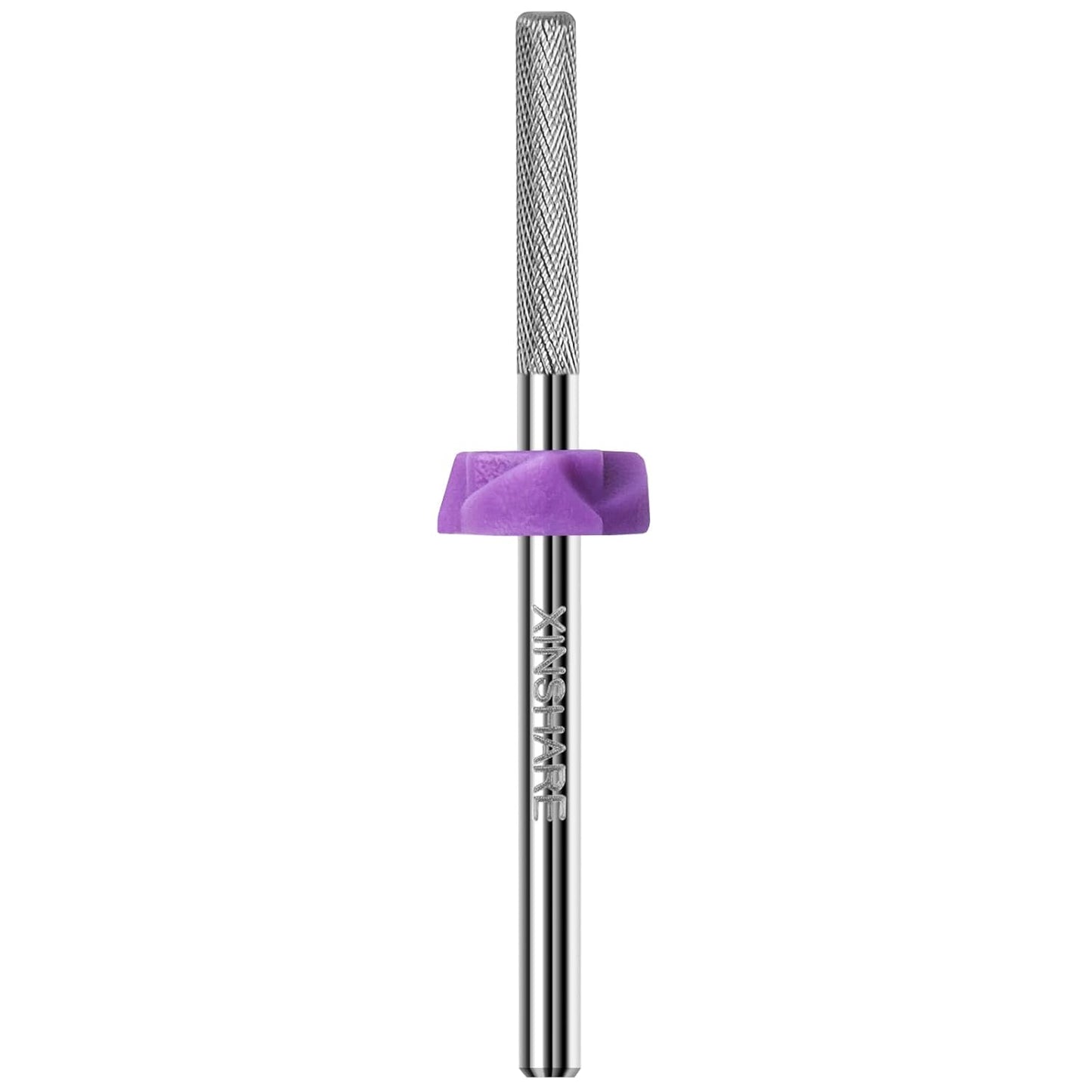 Nail Drill Bit 3/32 Inch Tungsten Carbide Professional Nature Nail Buffer Bit for Nail Cuticle Clean Manicure Pedicure Nail Efile Safety Gel Remover Home Salon Using,XXXF