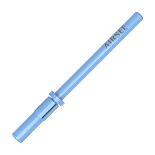 AIRSEE 3.1mm Small Nail Drill Mandrel Bits for Mini Efile Sanding Bands, Stainless Steel Professional Electric Head Clean Remove Cuticle Removing, Acrylic Manicure Sander Safety (Tranquil Blue)