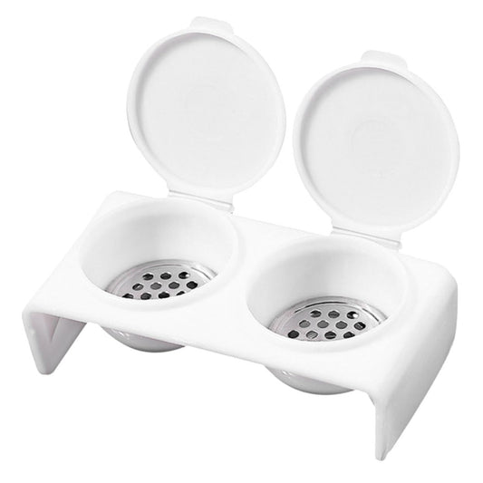 Double Nail Supply Cup Nail Brush Cleaning Bowl Soaking Bowl Dappen Dish Lid Monomer Dish