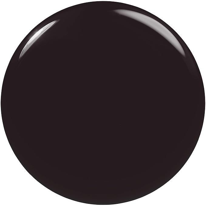 essie Nail Polish, Salon-Quality Black Nail Polish, UnGuilty Pleasures, Vegan, Home By 8, 0.46 fl oz