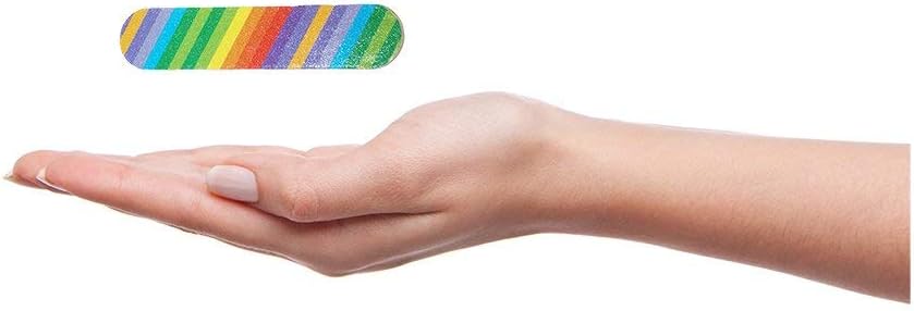 (1 Dozen) Colorful Girly Mini Emery Board Nail Files