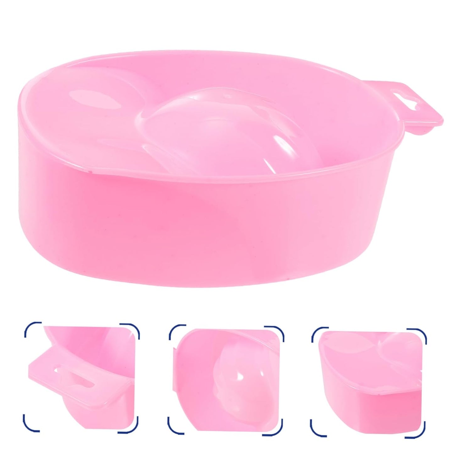 Single-layer Nail Soak off Bowl Manicure Bowls Nail Care for Hand Soaking (watermelon)