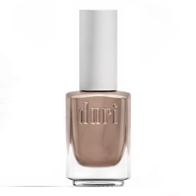 duri Nail Polish, GBD202 Neutrals with Flare, Shades of Neutrals, Classic, Full Coverage, Glossy, Solids and Metallic, Fast Drying, Long Lasting, Easy at Home Application Cosmetics