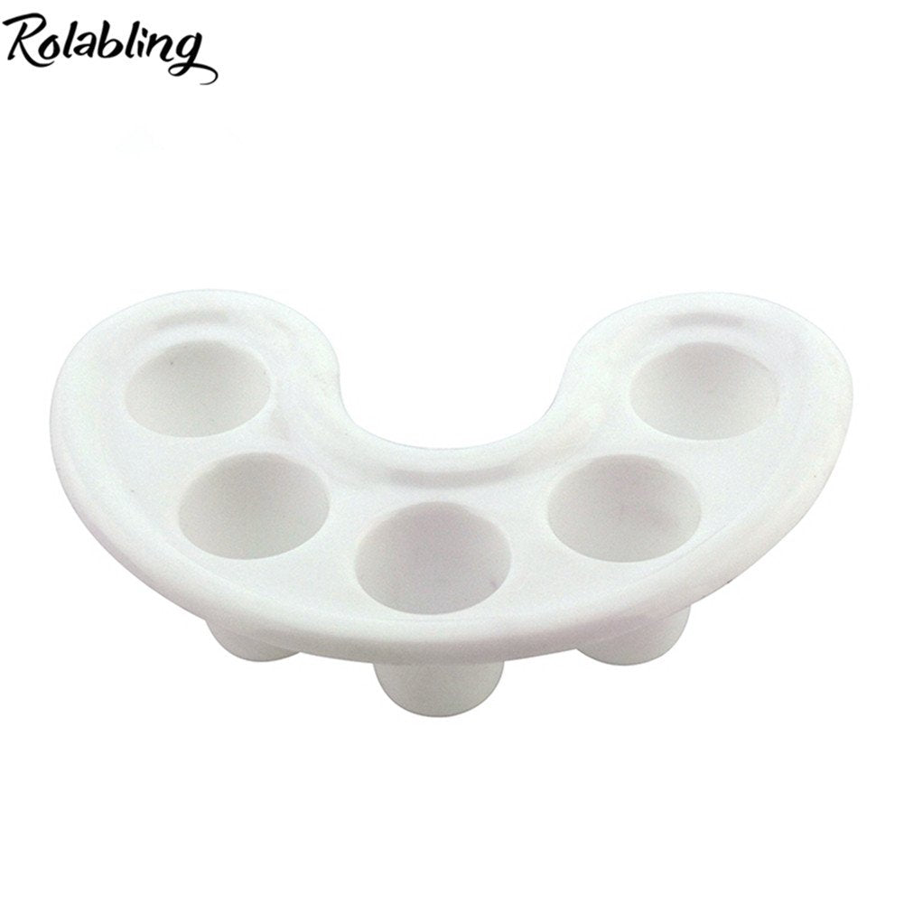 3pcs Pink/White/Black Manicure Bowl Nail Polish Remove Soaker Bowl Acrylic Nail Treatment Remover Finger Bowl (set-1)