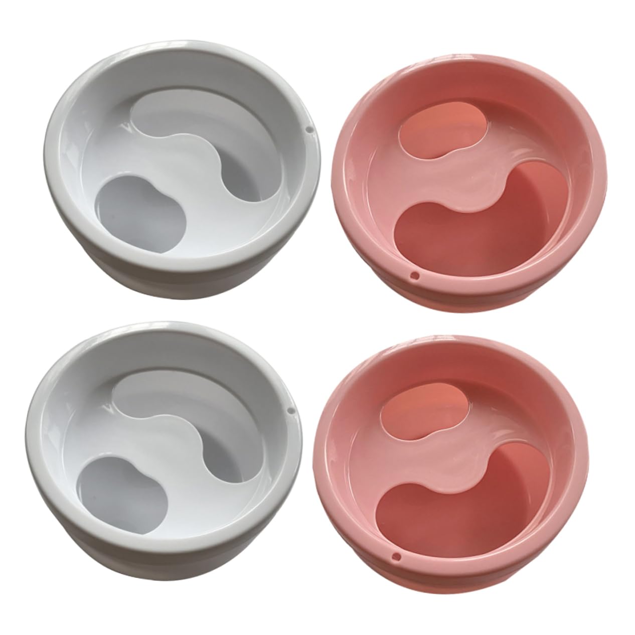 Mikinona Abs Plastic Nail Soaking Bowl Nail Art Supplies Manicure Bowl Random Color