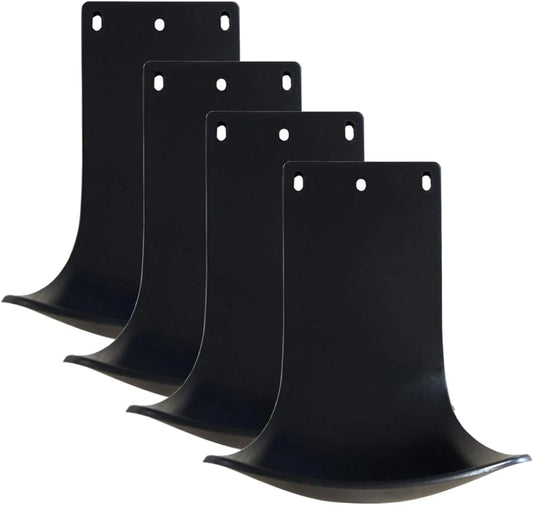 4 Pcs Drip Tray for Wall Mounted Soap Dispenser, Prevent Dripping and Spraying, Dispenser Stand, Black