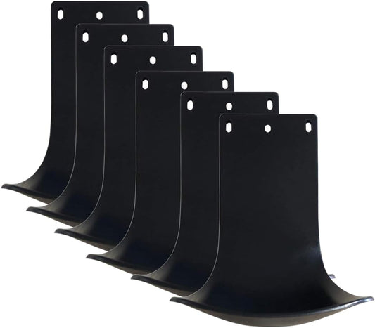 6 Pcs Drip Tray for Wall Mounted Soap Dispenser, Prevent Dripping and Spraying, Dispenser Stand, Black