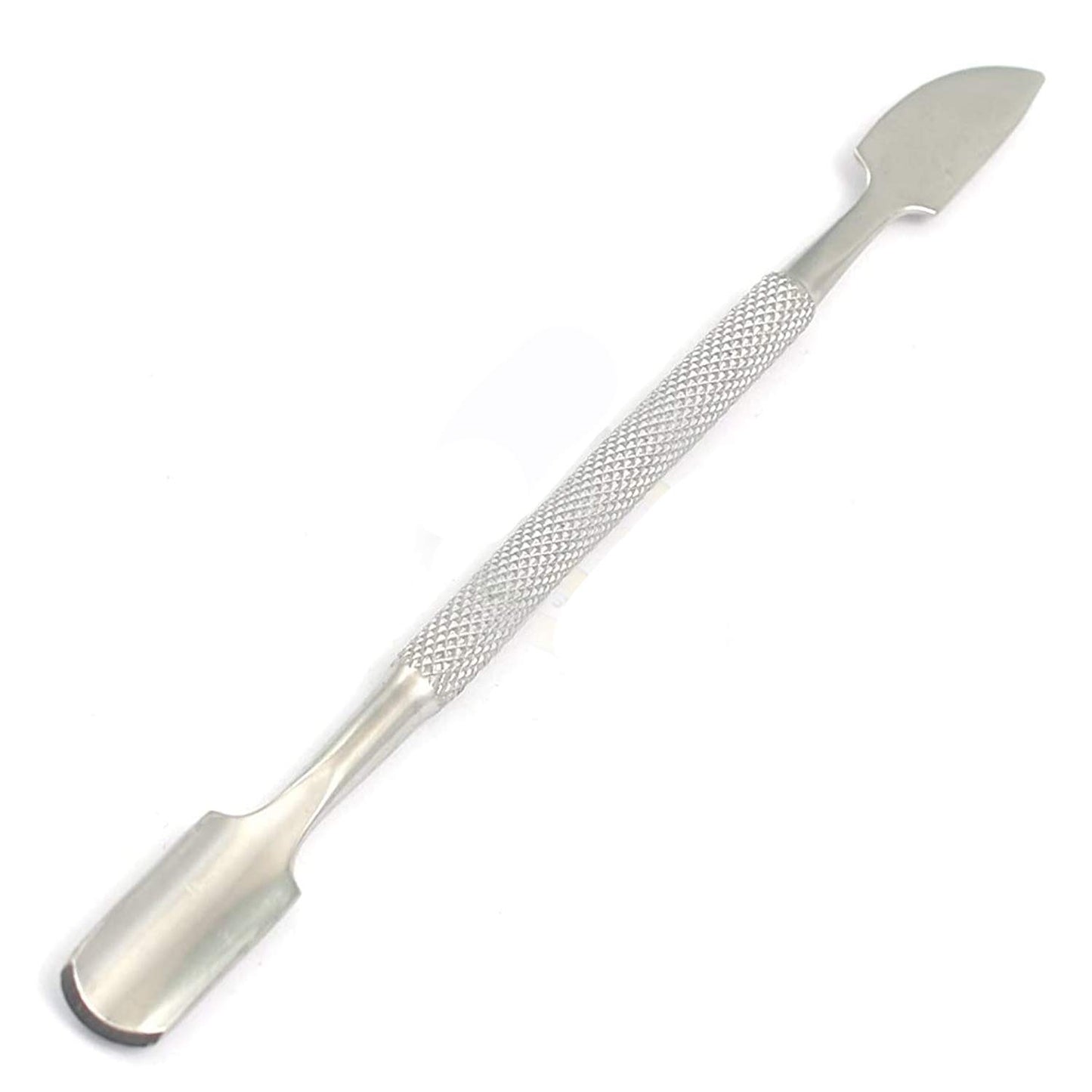 G.S PROFESSIONAL MANICURE/PEDICURE CUTICLE PUSHER CUTTER AND SPOON NAIL CLEANER - STAINLESS STEEL - FOR NAIL ART