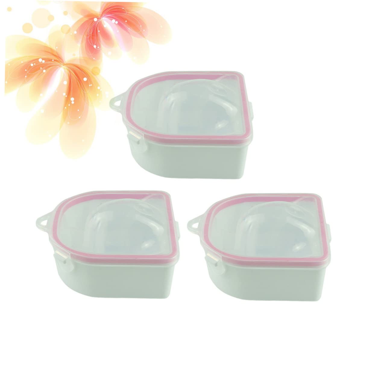 Nail Soaking Bowl Set Manicure Care Bowls Gel Remover Polish Soak Tray