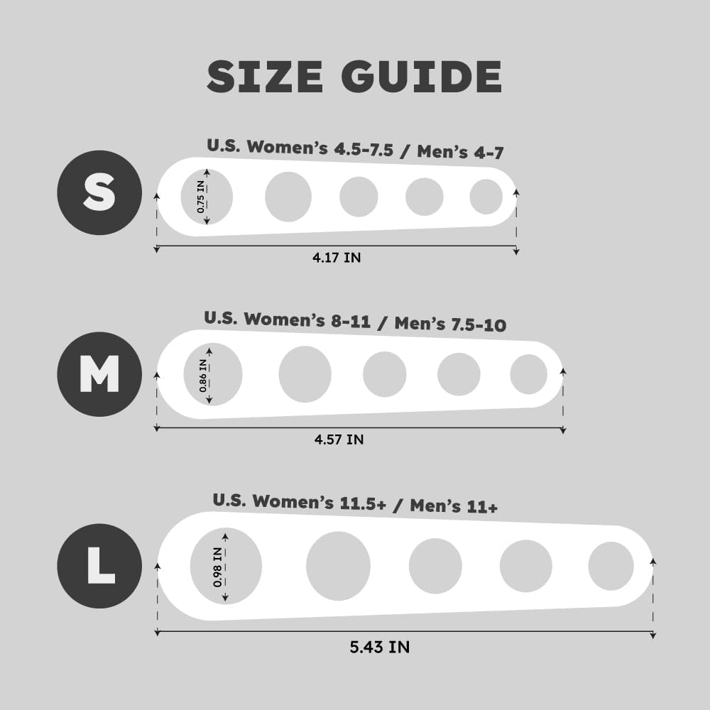 Awesome Toes Spacers & Separators Kit – Fast Relief for Hammertoe & Bunions | Includes Toe Stretch Band, Individual Toe Spacers & Full Toe Spacers for Walking, Running, & Yoga Practice | Large