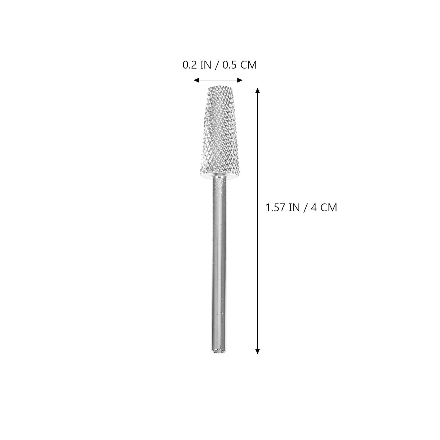 minkissy 3pcs Diamond Nail Drill Bits, Professional Grinding Heads for Manicure and Pedicure, Nail Polish Accessories for Acrylic Gel Nails