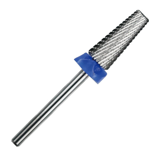 C & I 5 in 1 Nail Drill Bit, Cross & Slim Edition, Professional Nail Drills for Electric Manicure Drill Machine (Middle -M)