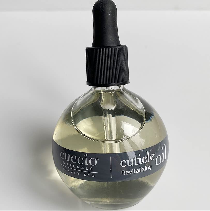 Cuccio Naturale Peach & Vanilla Cuticle Revitalizing Oil – Hydrating Treatment for Dry, Damaged Cuticles and Thin Nails – Paraben-Free, Cruelty-Free Formula – 2.5 oz