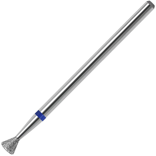Cuticle Clean Nail Drill Bit, 3/32" Russian Diamond Nail File bits, Safety Carbide Under Nail Cleaner for Cuticle Dead Skin Nail Prepare, Overflow Gel Polishing (Medium)