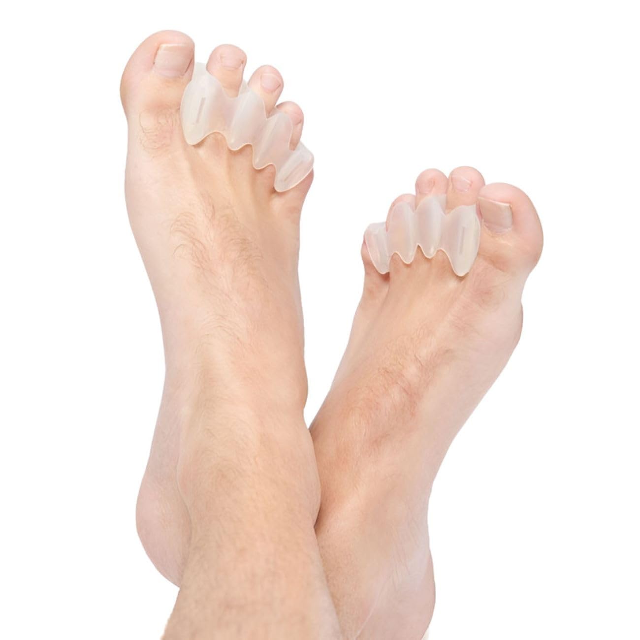 Correct Toes – Bunion Corrector, Toe Separator & Toe Spacers for Men and Women, Unisex, Plum, X-Small
