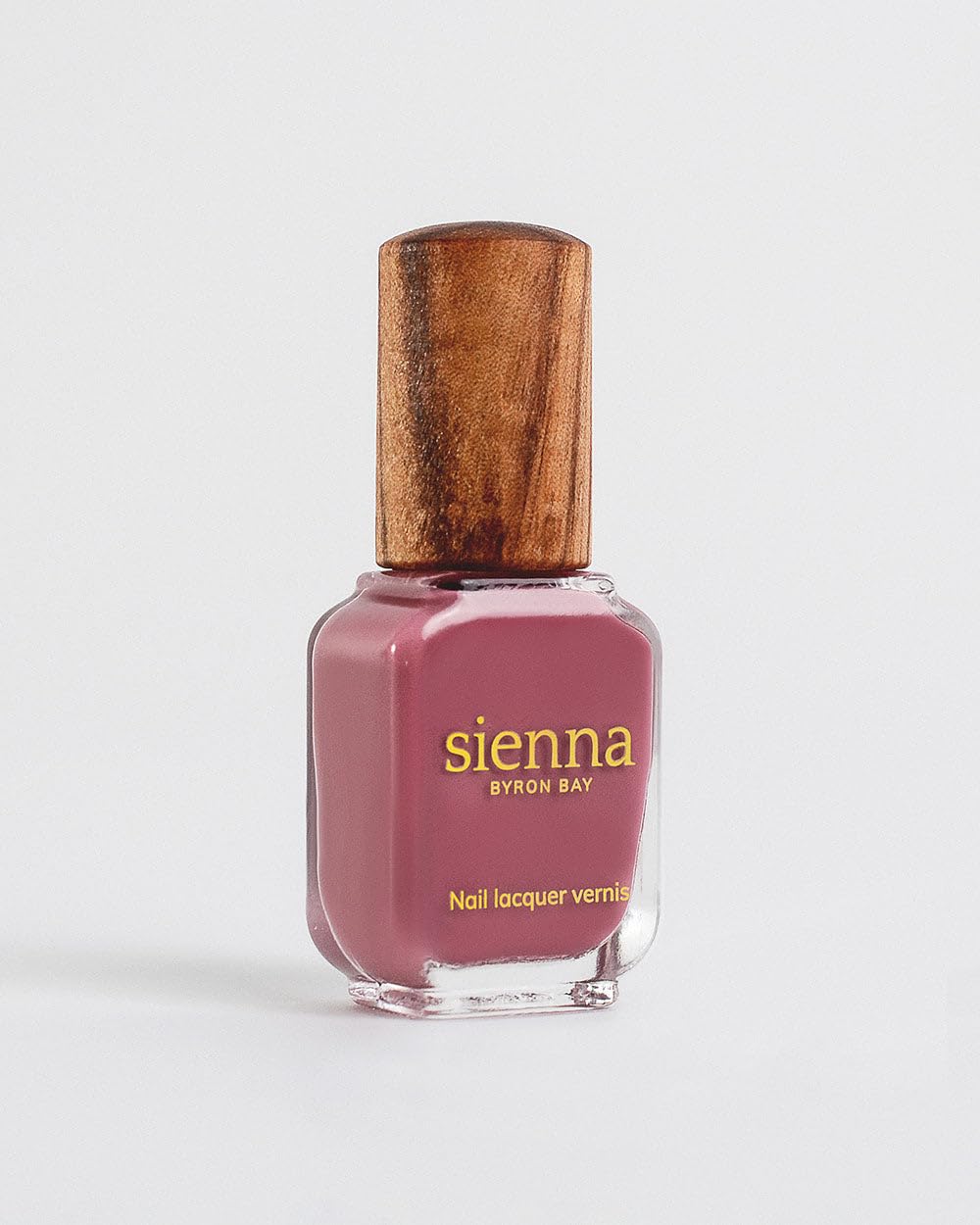 Sienna Byron Bay Heartspace, Raspberry Sorbet Natural Nail Polish, Long-Lasting, Vegan & Cruelty-Free, 10ml – .34 fl oz.