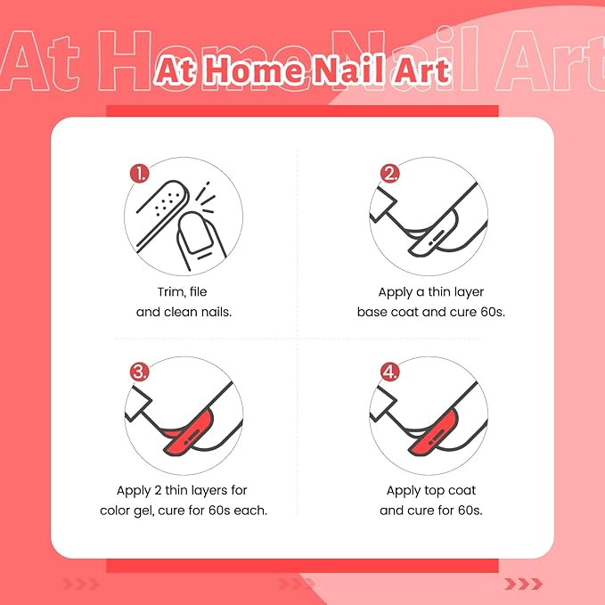 JODSONE Coral Pink Gel Nail Polish 10ml coral gel nail polish Color Long-Lasting Chip-Resistant Professional Finish Easy to Apply Low Odor Need U V Lamp Curing