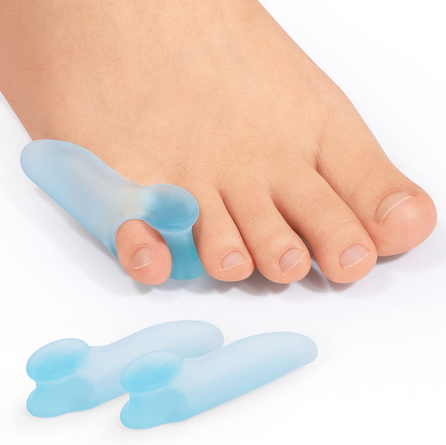 Bunion Cushion Protector,14 Packs of Bunion Corrector Pads with Separator for Pinky Toe, Gel Shield for Foot Pain Relief, Calluses, Corns