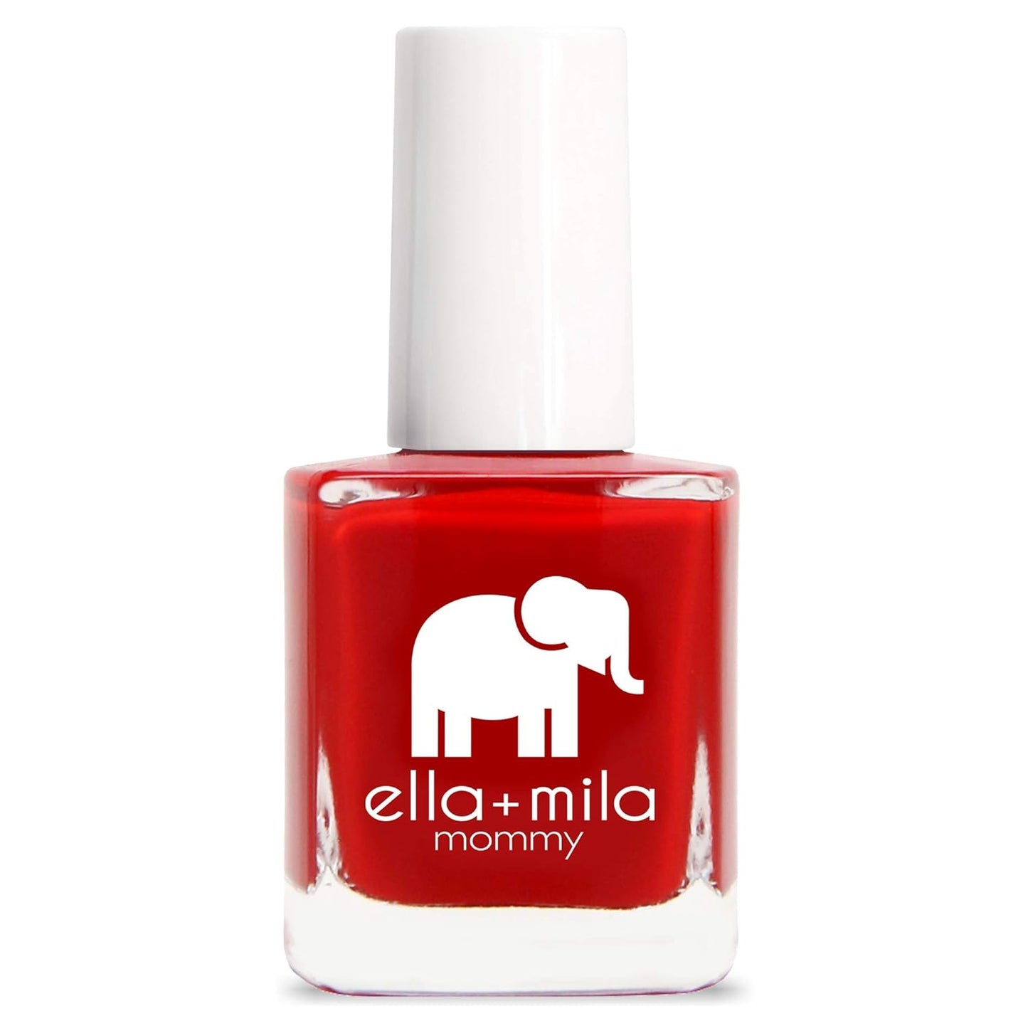 ella+mila Professional, Quick Dry, Long-Lasting & Chip-Resistant Red Nail Polishes (Paint the Town Red - 0.45 fl oz)