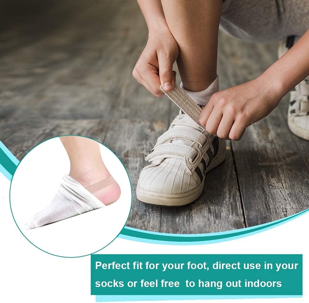 Tailor Bunion Corrector, Bunion Pads for Pinky Relief, Tailors Bunion Splint for Toe Straightener, Little Toe Separator, Overlapping, Soft Silicone Gel Bunions Pad With Anti-Slip (L)