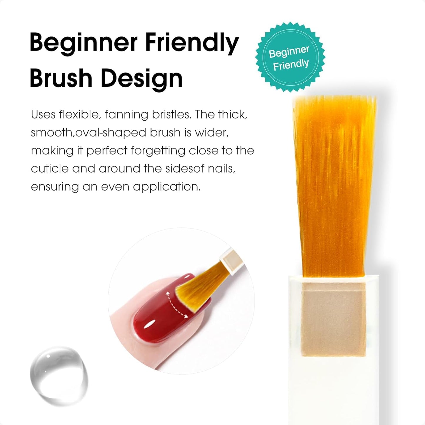 VENALISA 2 Pcs No Wipe Matte Gel Top Coat and Base Coat Set- Matte Top Coat Gel Nail Polish Kit, Soak Off Nail Art Home and Professional Manicure