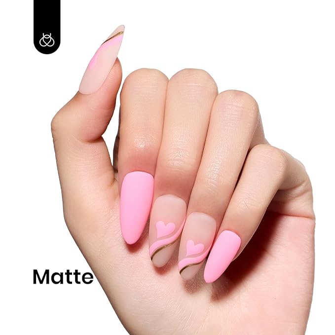 Beetles Pink Gel Nail Polish - Flamingo Feather Light Pink Gel Polish, Soak Off UV LED Nail Lamp Nail Art Manicure Salon DIY Home Gift for Women 15ml