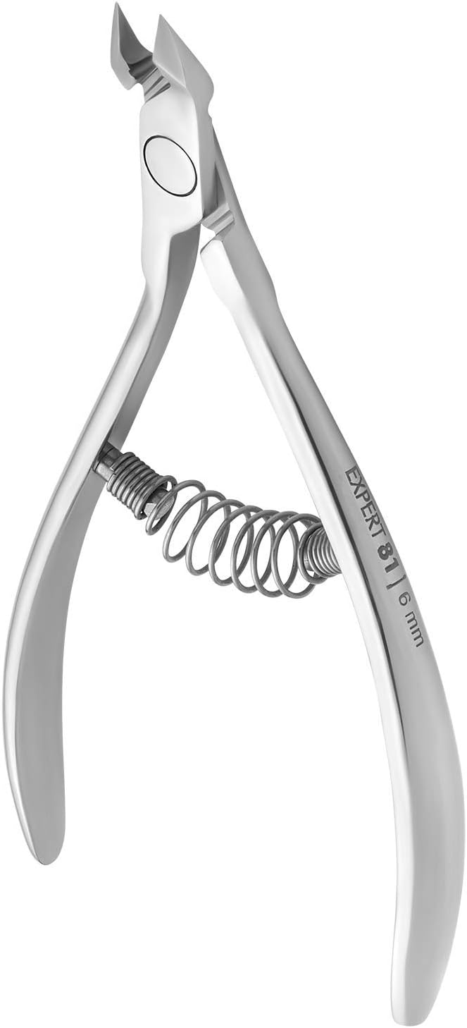 STALEKS PRO Expert 81 6mm Professional Cuticle Nippers – Stainless Steel Skin Nippers for Manicure
