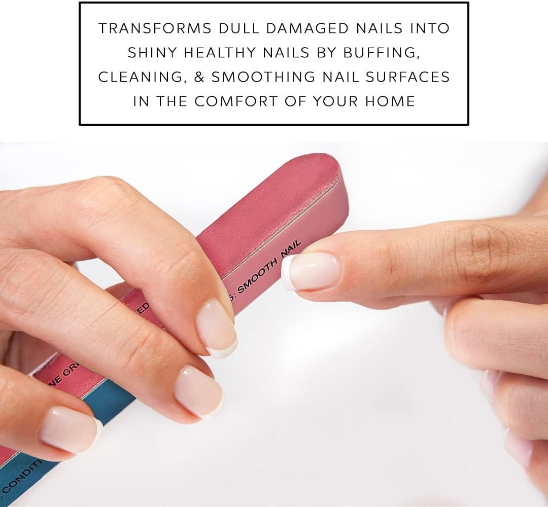 DreamCut 7-Way Nail File and Buffer Block - Professional Manicure Tools