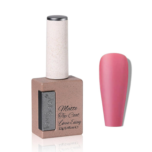 Salon-Level Matte Top Coat - Long-Lasting No-Wipe | Non-Yellowing & Odor-Free Formula | Scratch-Resistant