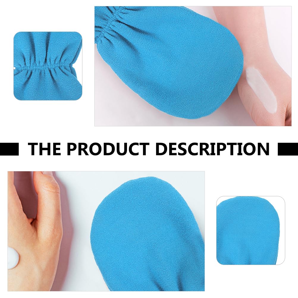 Healifty Exfoliating Gloves Dead Skin Cell Remover Moisturizing Spa Gloves for Hand Care Reusable Washable Gloves for Home and Professional Use