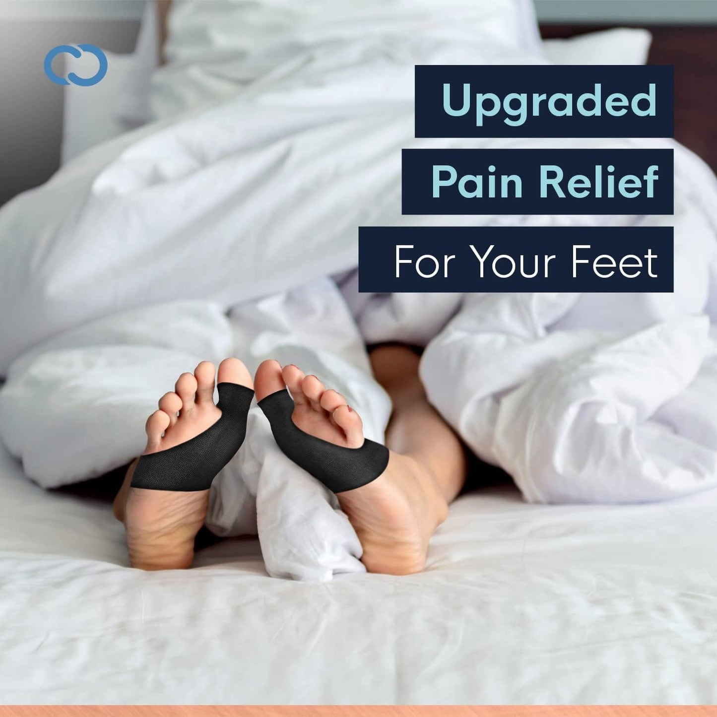 Copper Compression Bunion Relief Kit - Includes 1 Pair Each of Bunion Corrector Cushion Sleeves & Bunion Corrector Toe Splints - Pads & Straightens Bunions, Feet for Men & Women - Large/X-Large