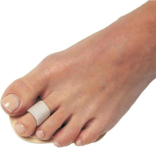 PediFix Budin Toe Straightener – Single Toe Alignment Support, One Size Fits Most, Left or Right Foot
