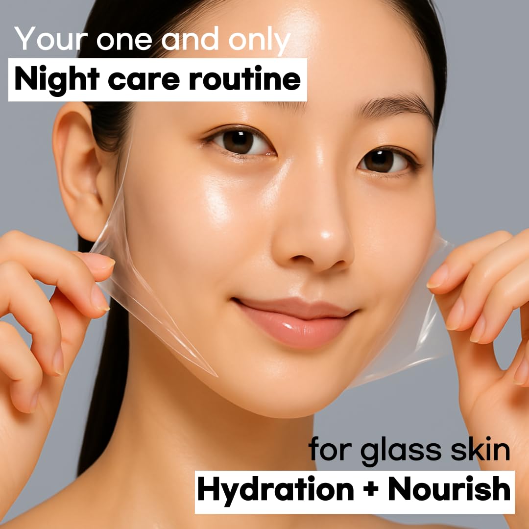 daymellow Rice Collagen Wrapping Mask 2.36 fl. oz / 70ml – Korean Peel-Off Facial Mask with Hydrolyzed Collagen, Hydrating & Firming, Overnight Gentle Pore Tightening for Glowing Glass Skin
