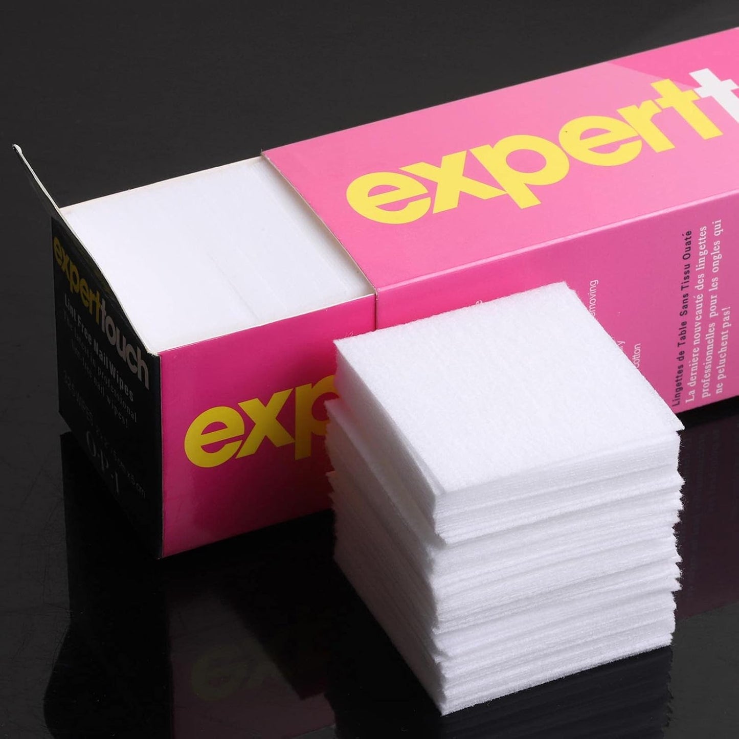 650 Pcs Lint Free Nail Wipes Nail Art Gel Polish Remover Cotton Pad